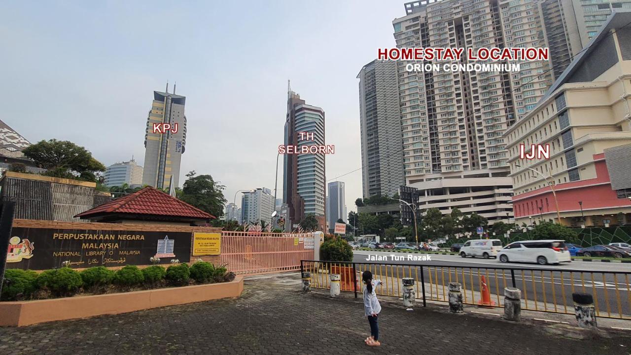 Homestay Jalan Tun Razak Walking Distance Ijn, Hkl, Mrt Station, Kpj, Perkeso, Bernama, Tabung Darah, Istana Budaya Куала-Лумпур Экстерьер фото